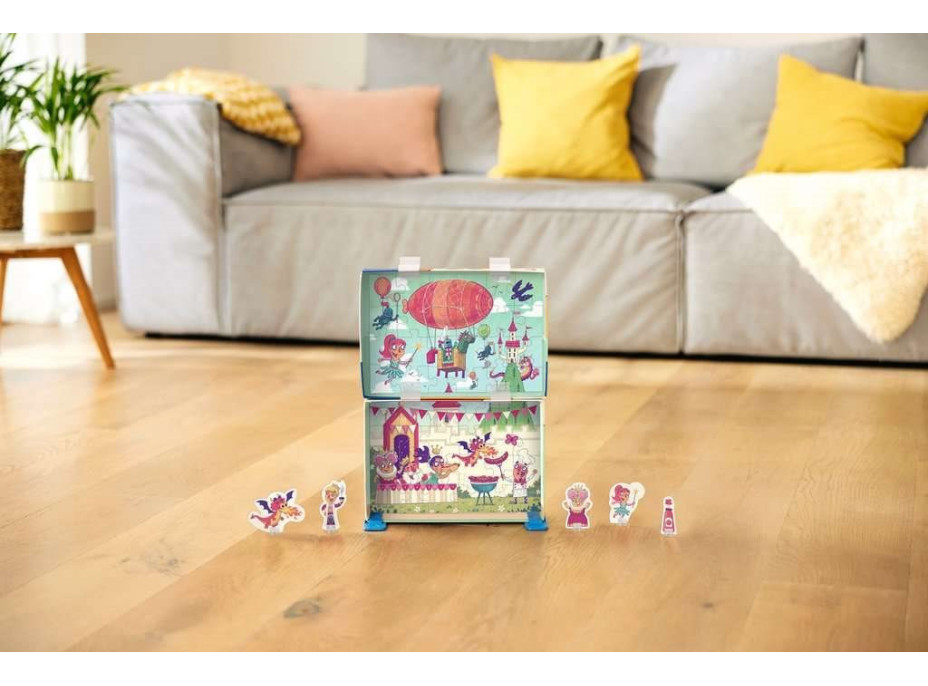 RAVENSBURGER Puzzle&Play: Královská party 2x24 dílků