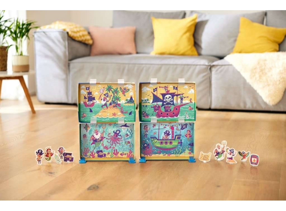 RAVENSBURGER Puzzle&Play: Země na obzoru 2x24 dílků