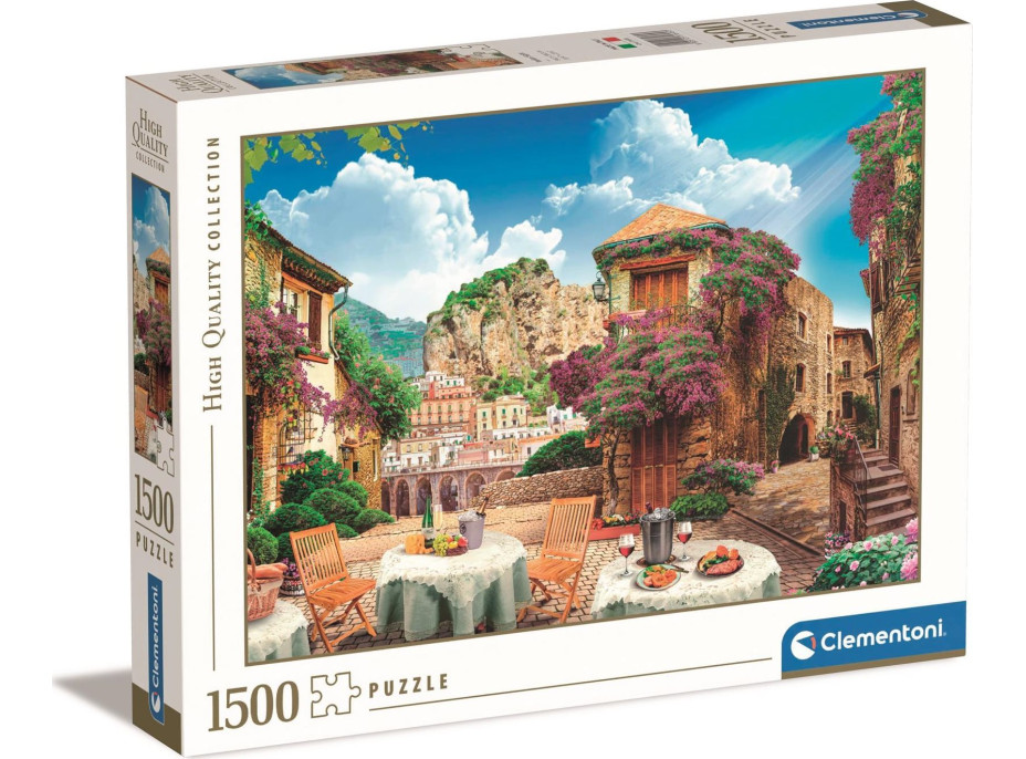 CLEMENTONI Puzzle Italská vyhlídka 1500 dílků