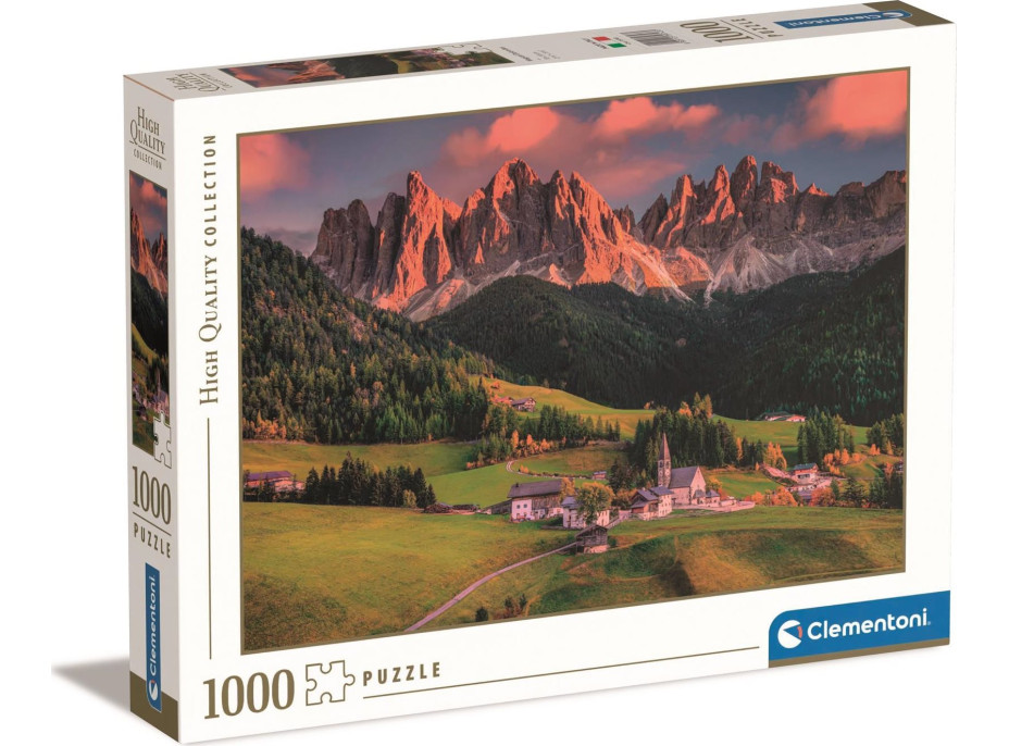 CLEMENTONI Puzzle Kouzelné Dolomity 1000 dílků