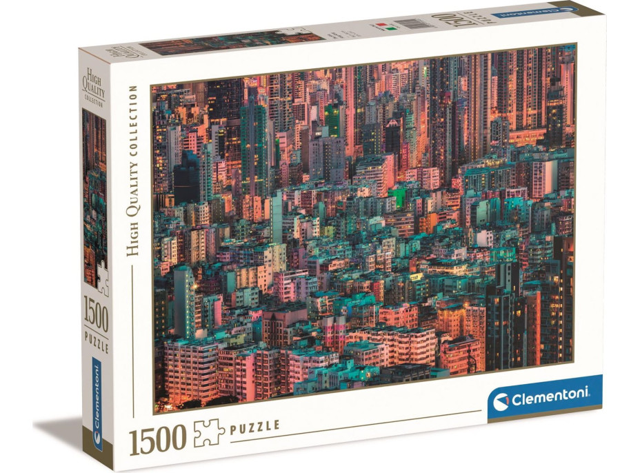 CLEMENTONI Puzzle The Hive, Hong Kong 1500 dílků