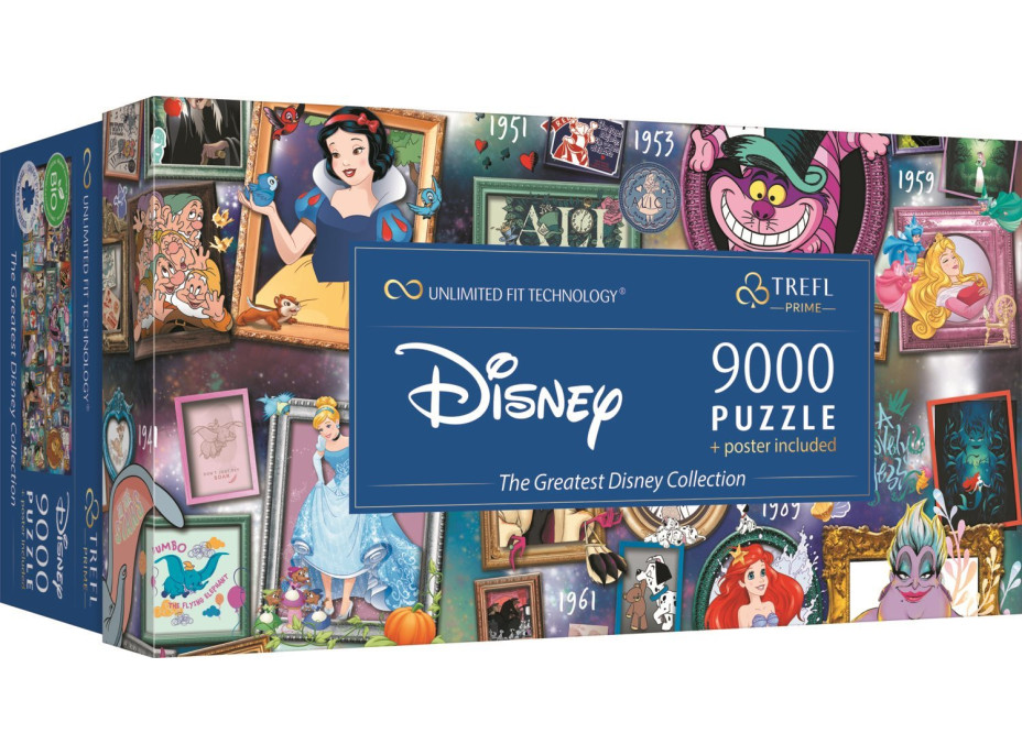 TREFL Puzzle UFT Disney: V průběhu let 9000 dílků