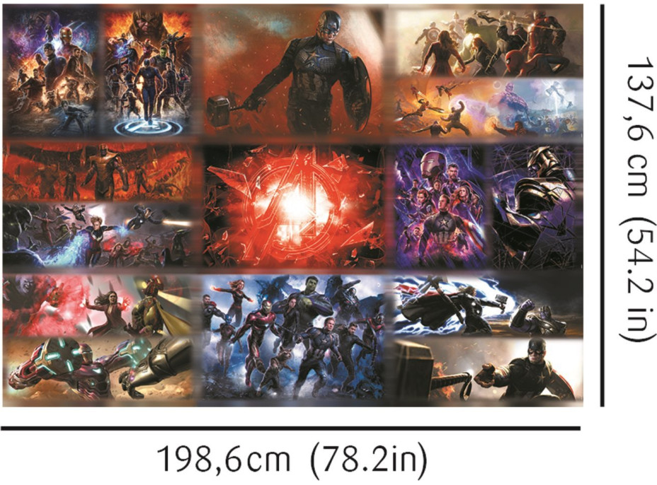TREFL Puzzle UFT Marvel: Ultimátní sbírka 13500 dílků