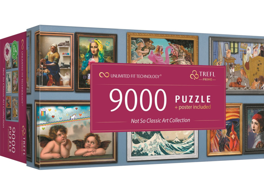 TREFL Puzzle UFT Netradiční umění 9000 dílků