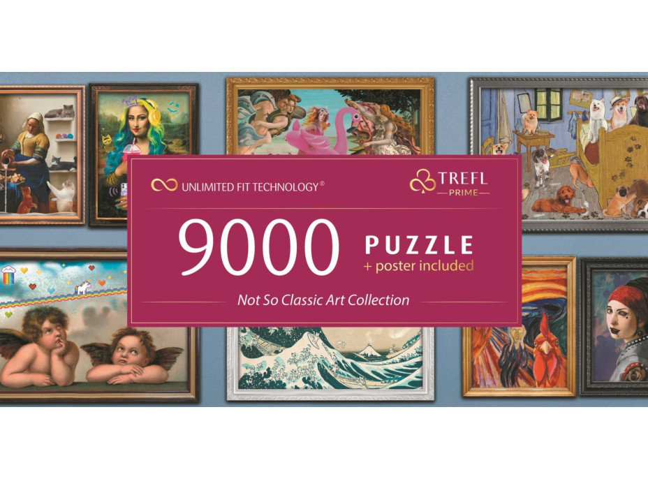 TREFL Puzzle UFT Netradiční umění 9000 dílků