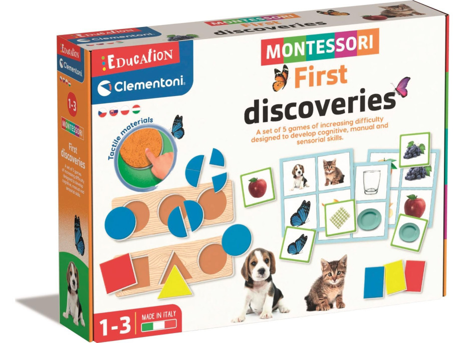 CLEMENTONI Sada Montessori: První objevy