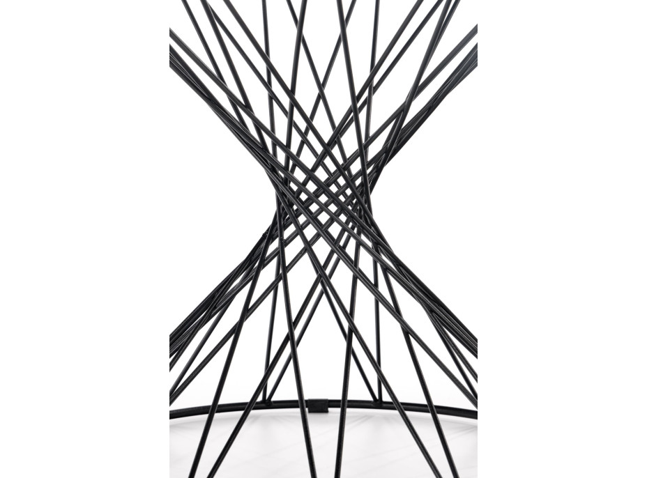 Konferenční stolek LUBA - černý/kouřové sklo