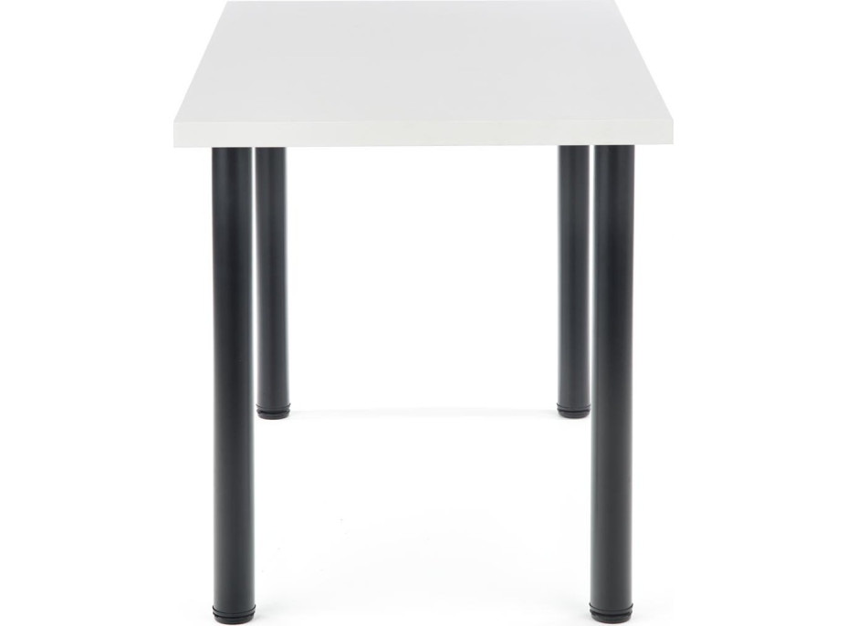 Jídelní stůl DOME 120x75x68 cm - bílý/černý