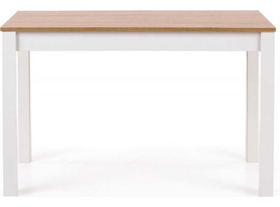 Jídelní stůl XAVER 120x68x76 cm - dub sonoma/bílý