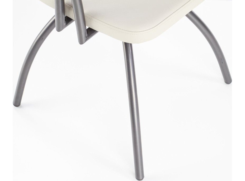 Jídelní židle MONI - popelavá / grafitová