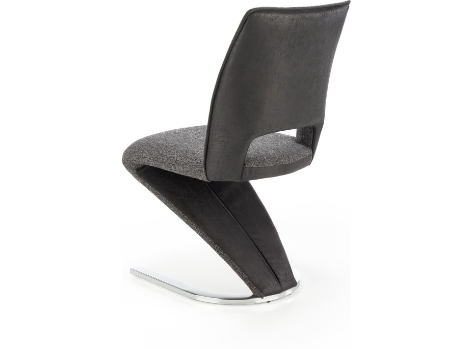 Designová židle IZOLDA - šedá