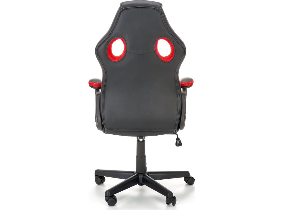 Kancelářská židle FERROL - černá / červená