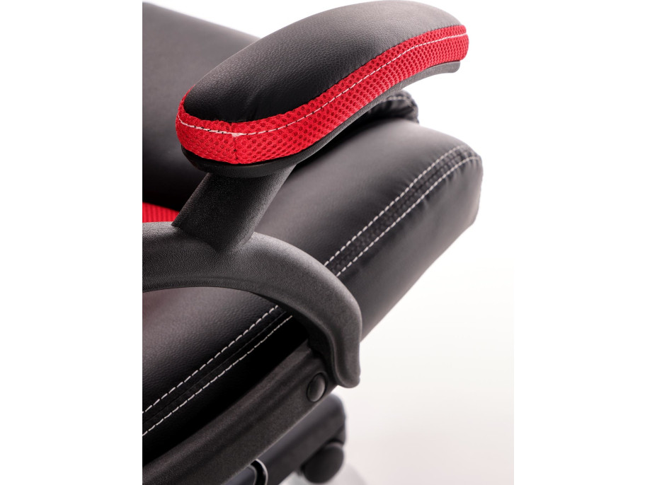 Kancelářská židle FERROL - černá / červená