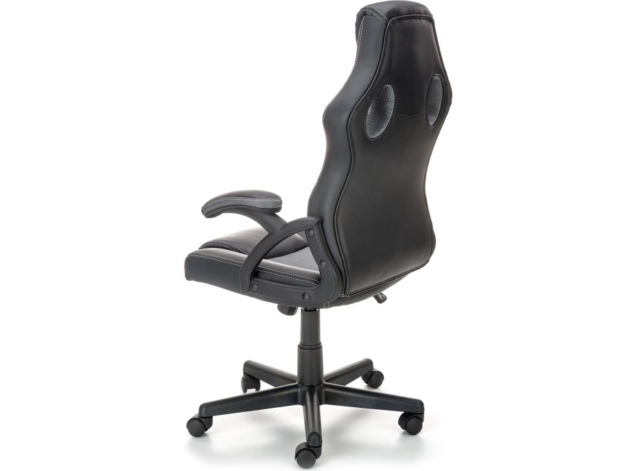 Kancelářská židle FERROL - černá / šedá