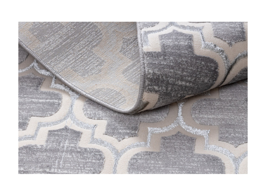 Kusový koberec Core W6764 Trellis grey/cream