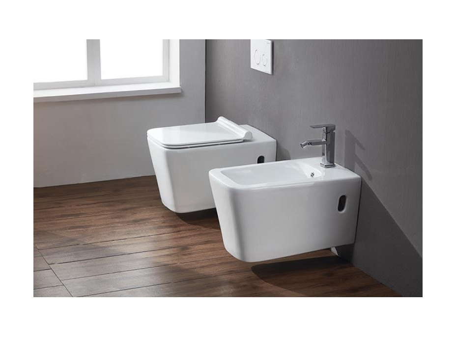 Závěsné WC ORLO RIMLESS se SLIM sedátkem Soft-close