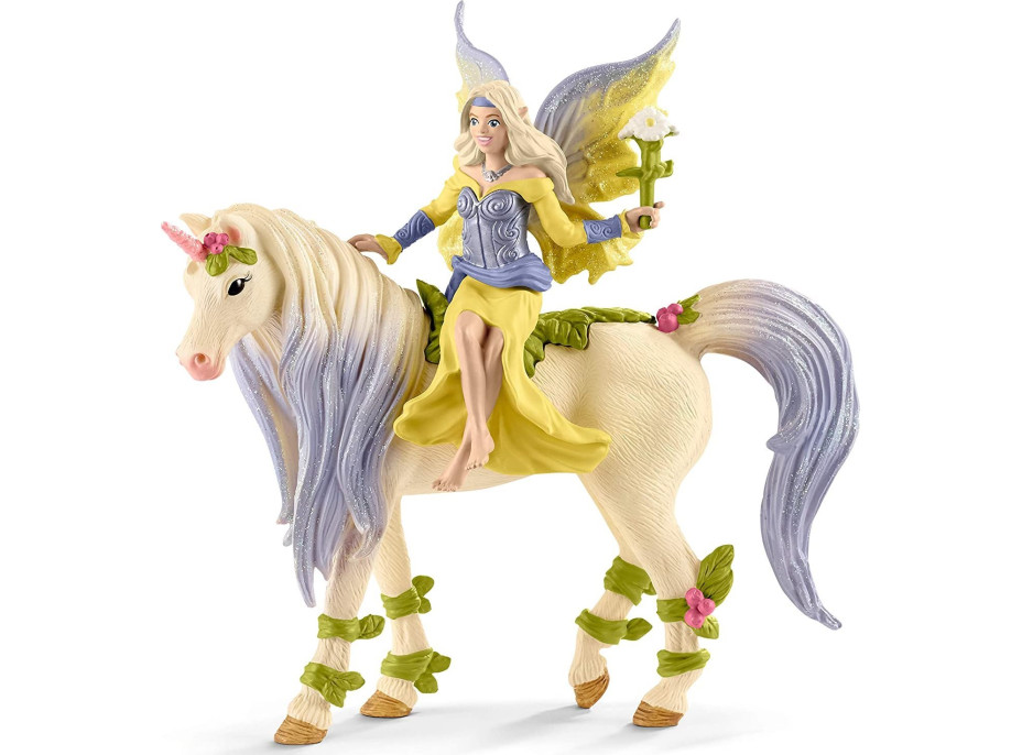 SCHLEICH Bayala® 70565 Sera s jednorožcem s květy