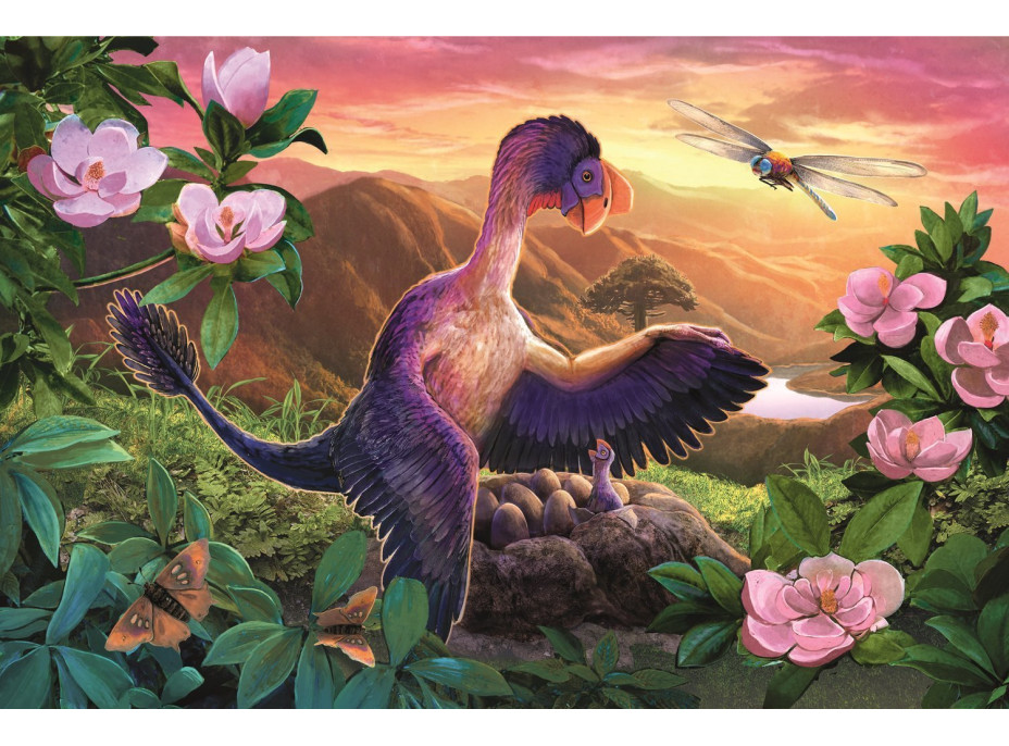 TREFL Displej Puzzle Úžasní dinosauři 54 dílků (40 ks)