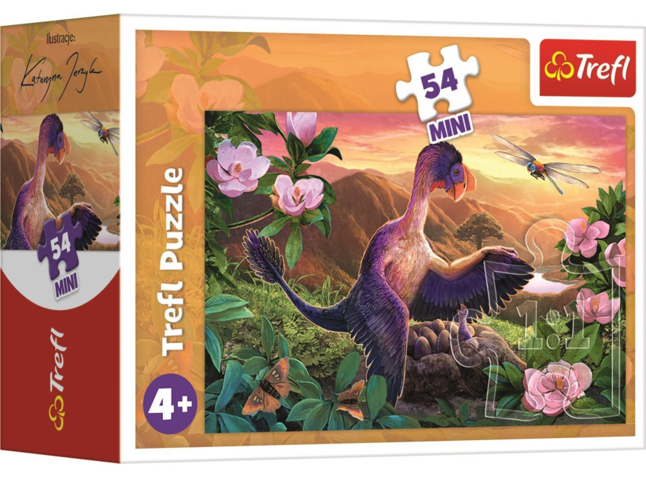 TREFL Displej Puzzle Úžasní dinosauři 54 dílků (40 ks)