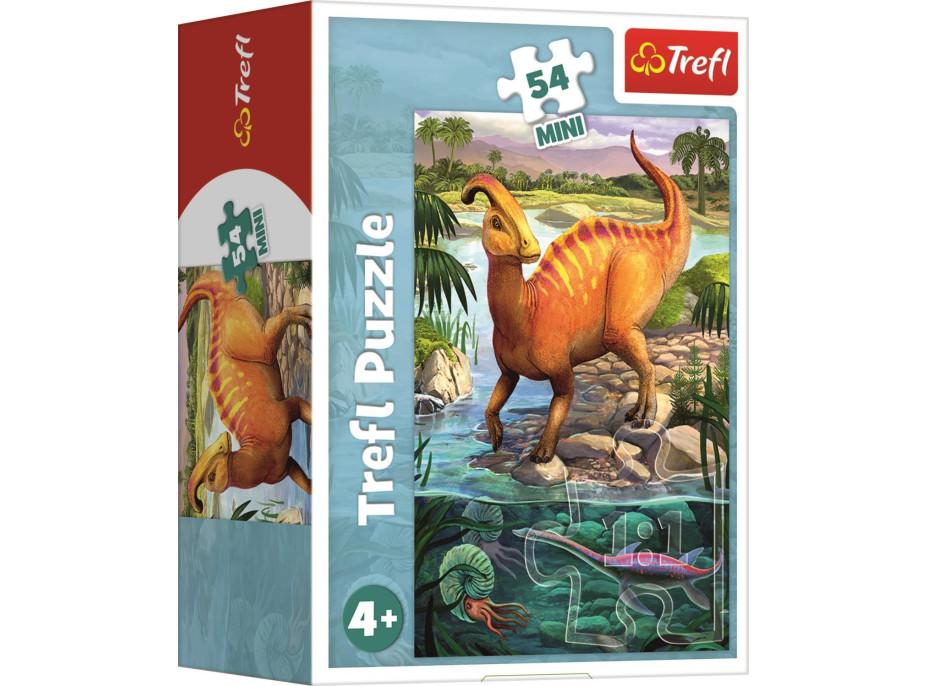 TREFL Displej Puzzle Úžasní dinosauři 54 dílků (40 ks)