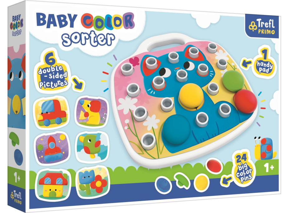 TREFL Primo Mozaika Baby Color Sorter