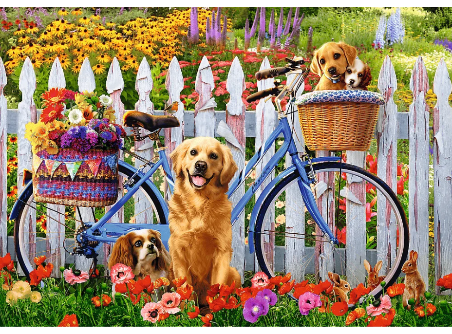 TREFL Puzzle Psí dobrodružství 500 dílků