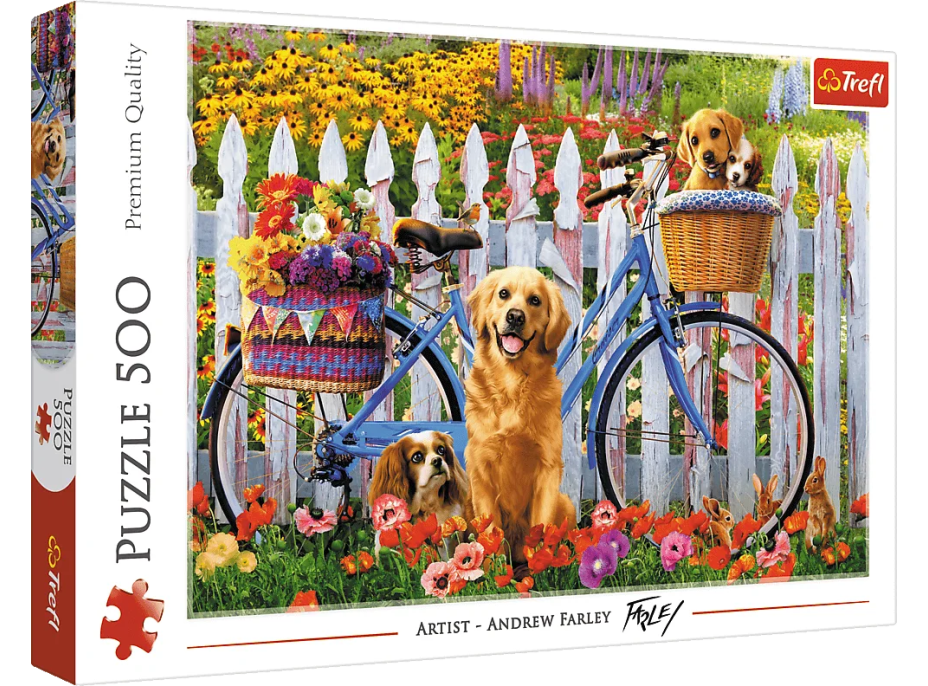 TREFL Puzzle Psí dobrodružství 500 dílků