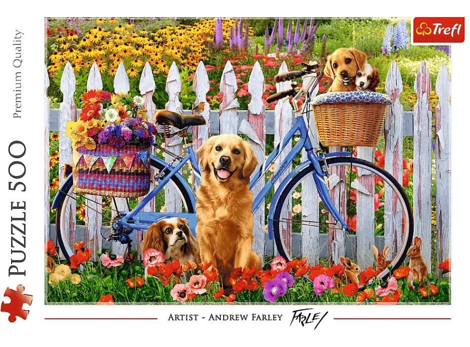 TREFL Puzzle Psí dobrodružství 500 dílků