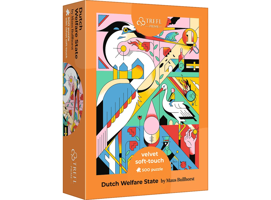 TREFL Puzzle UFT Velvet Soft Touch: Holandsko - stát blahobytu 500 dílků