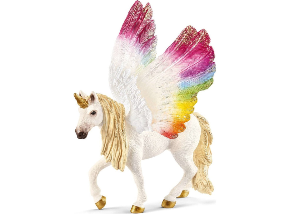 SCHLEICH Bayala® 70576 Okřídlený duhový jednorožec - klisna