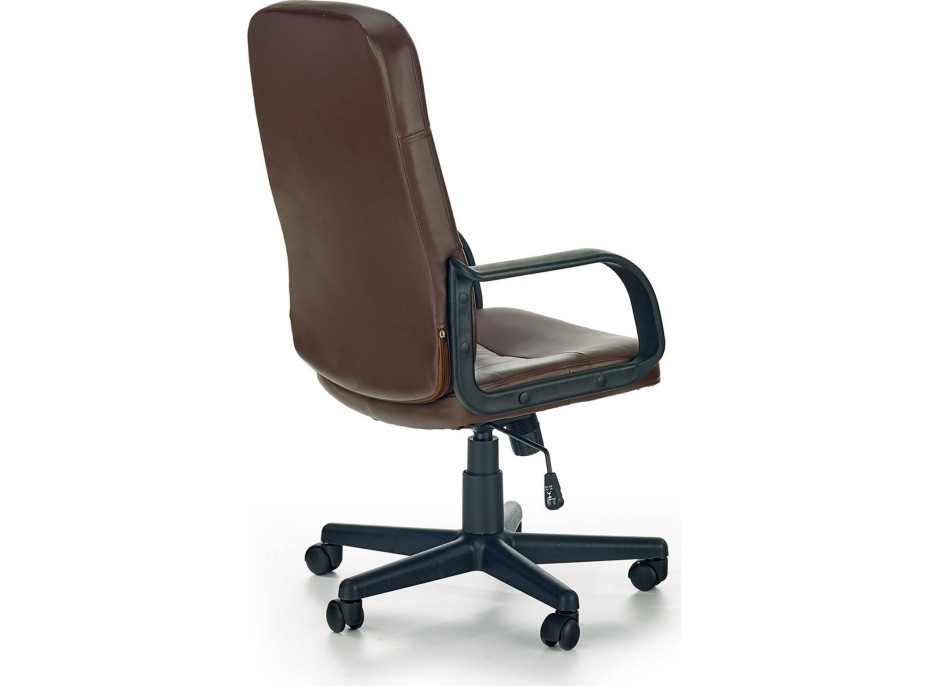 Kancelářská židle DAN - tmavě hnědá