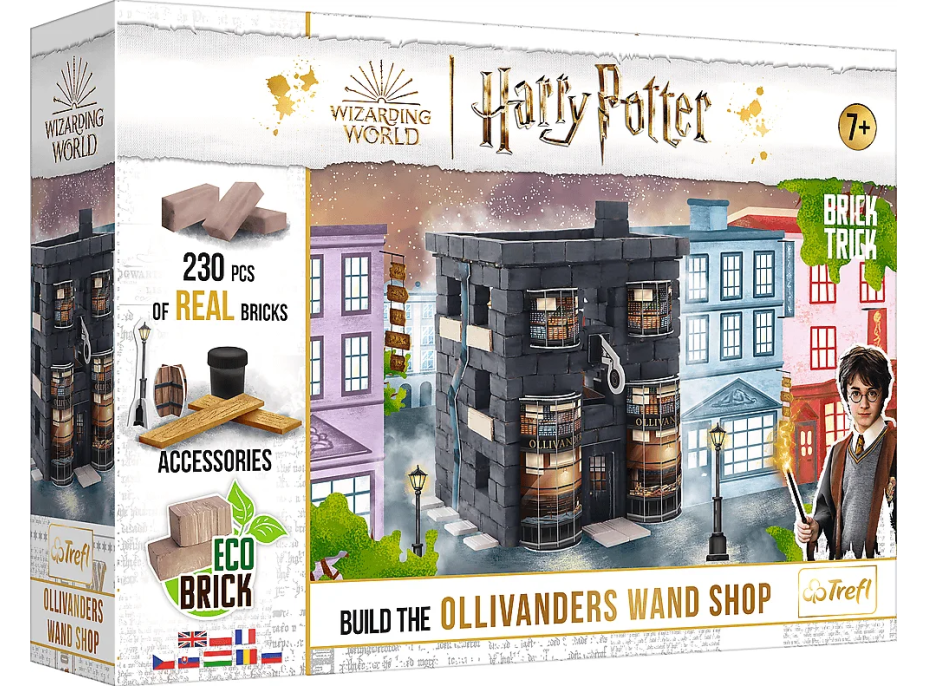 TREFL BRICK TRICK Harry Potter: Ollivanderův obchod s hůlkami M 230 dílů