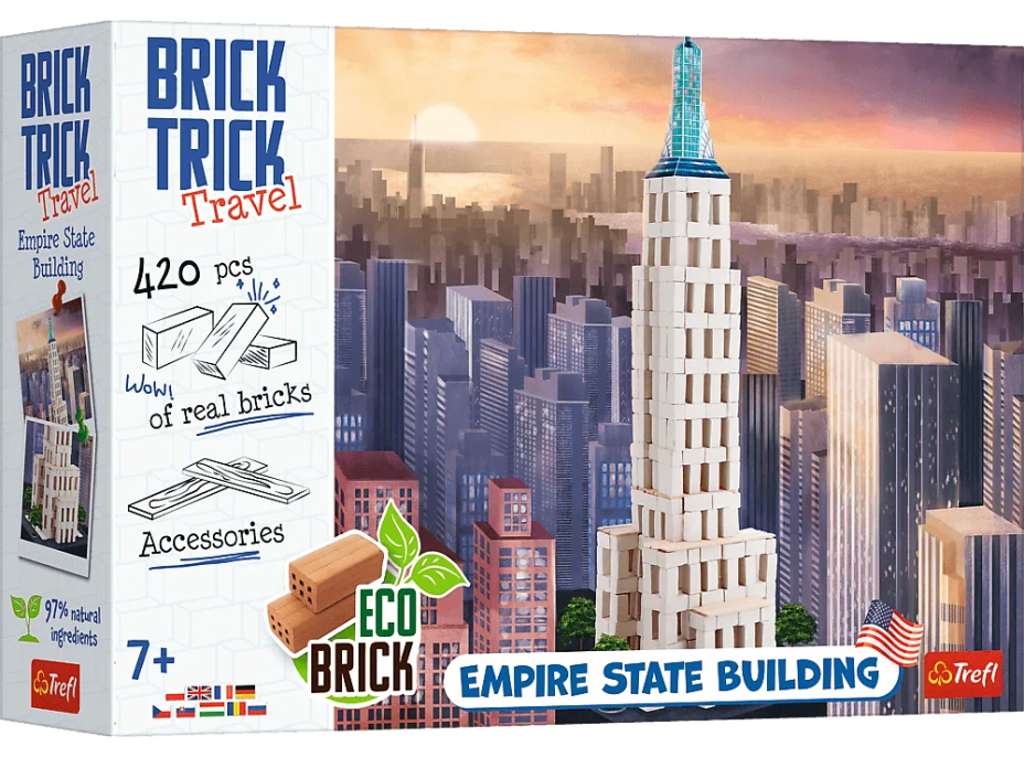 TREFL BRICK TRICK Travel: Empire State Building XL