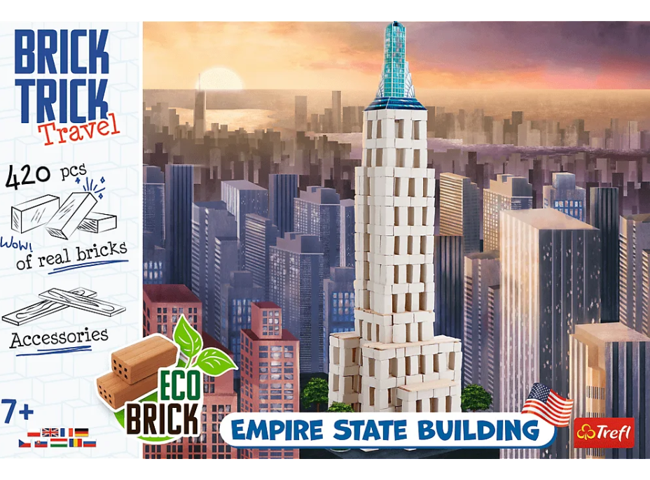 TREFL BRICK TRICK Travel: Empire State Building XL