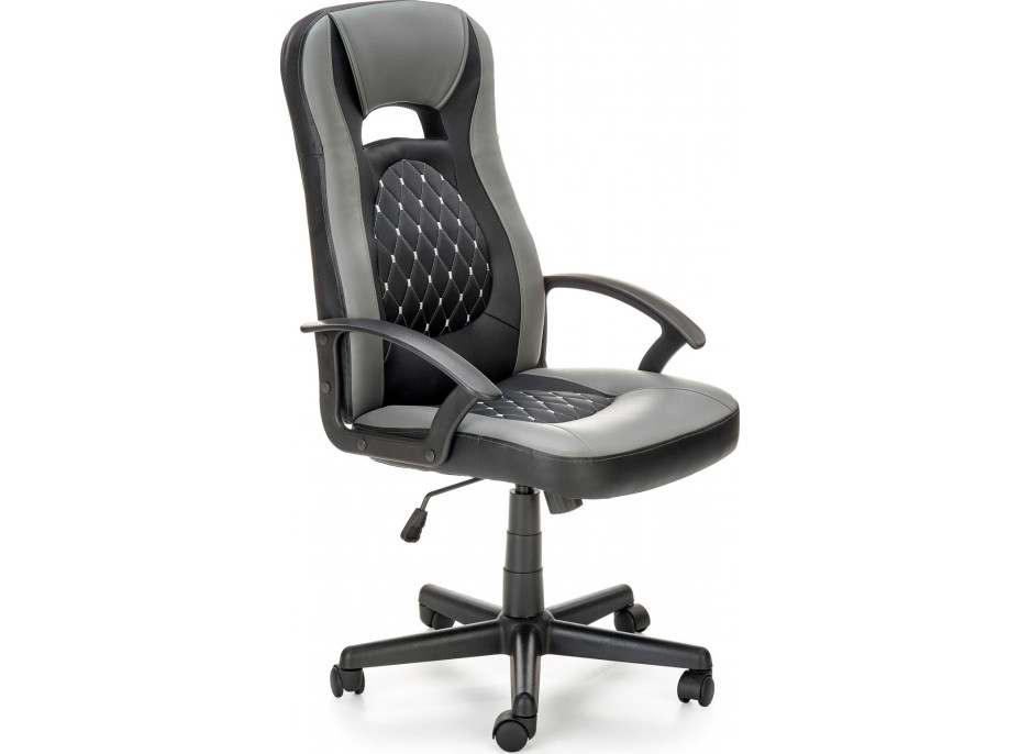 Kancelářská židle CASTA - šedá, černá
