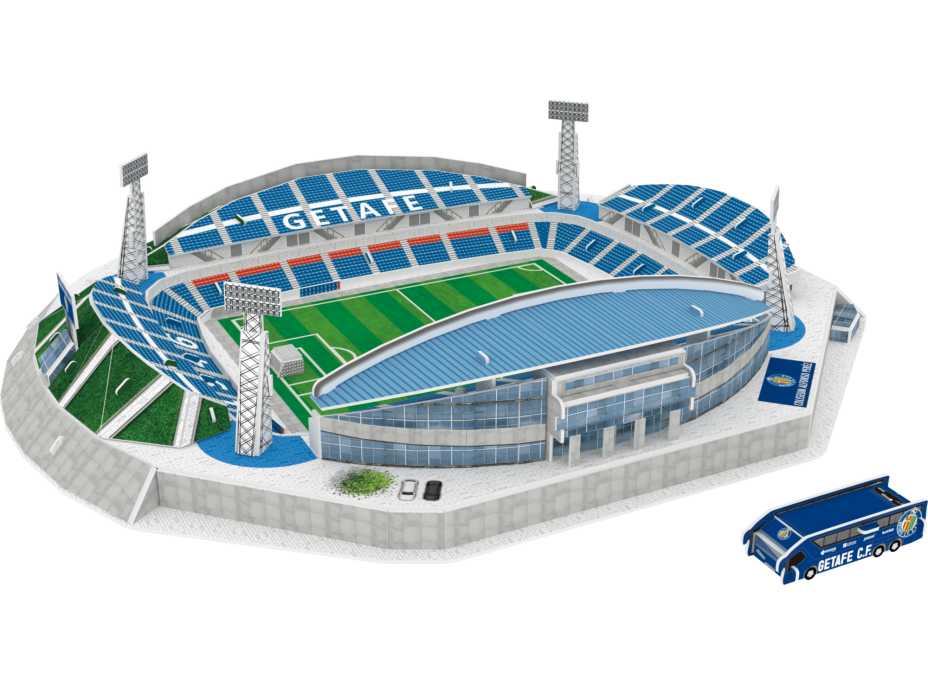 3D PUZZLE STADIUM 3D puzzle Stadion Coliseum Alfonso Pérez - FC Getafe