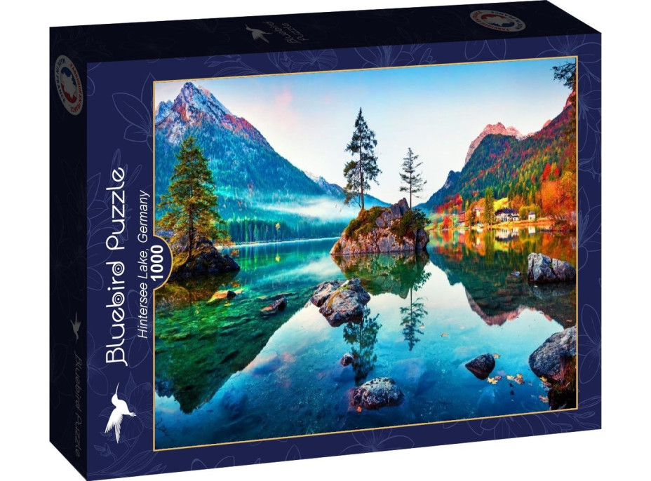 BLUEBIRD Puzzle Jezero Hintersee, Německo 1000 dílků