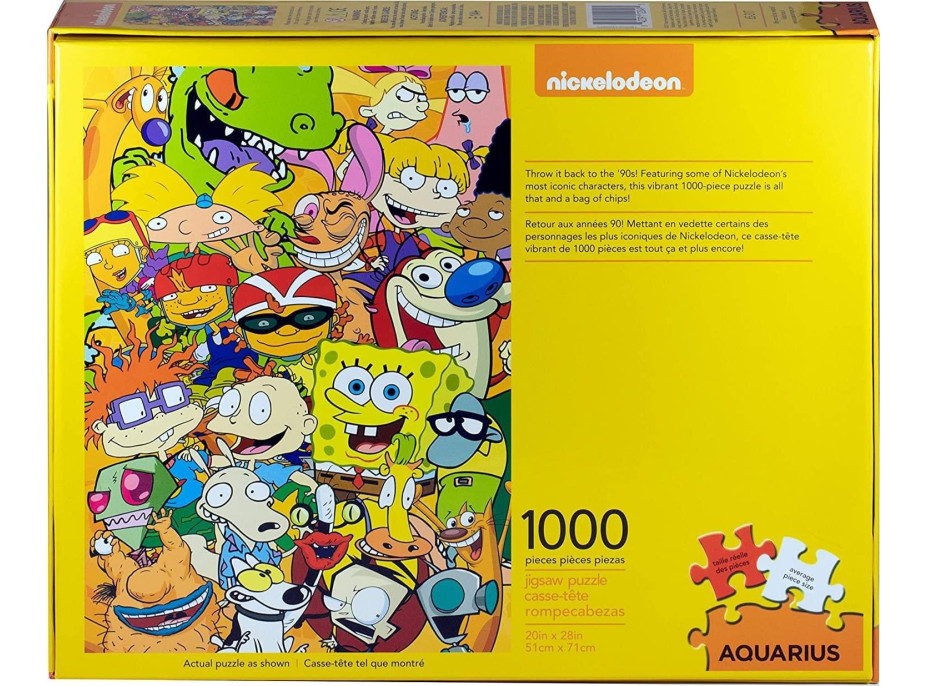 AQUARIUS Puzzle Nickelodeon: Postavy 1000 dílků