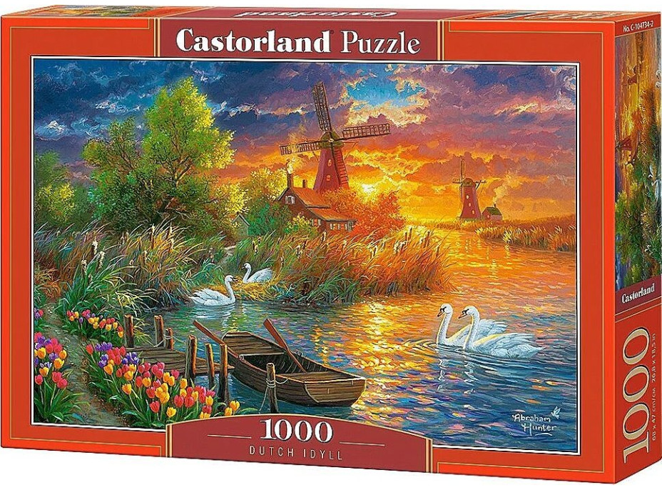 CASTORLAND Puzzle Holandská idylka 1000 dílků