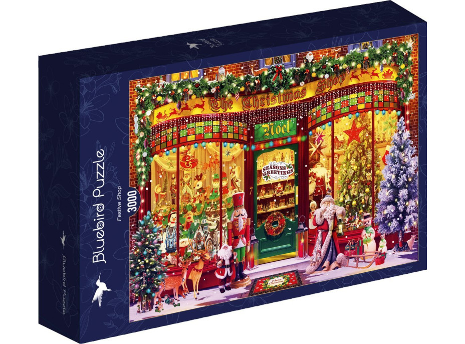 BLUEBIRD Puzzle Vánoční obchůdek 3000 dílků