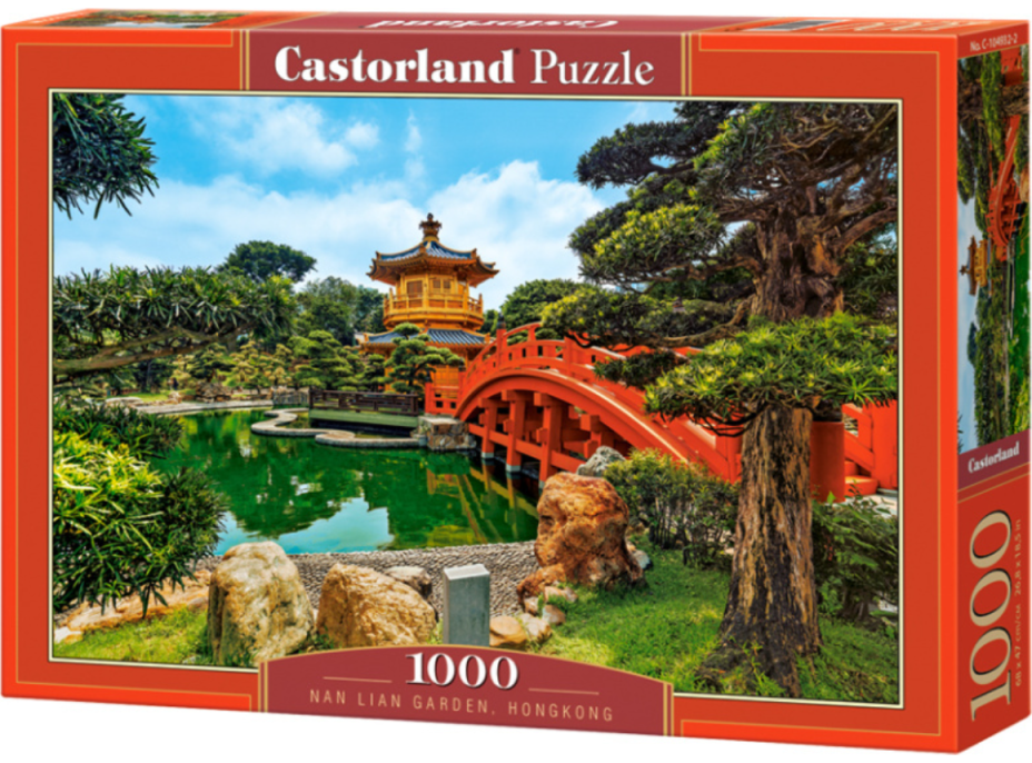 CASTORLAND Puzzle Zahrady Nan Lian, Hongkong 1000 dílků