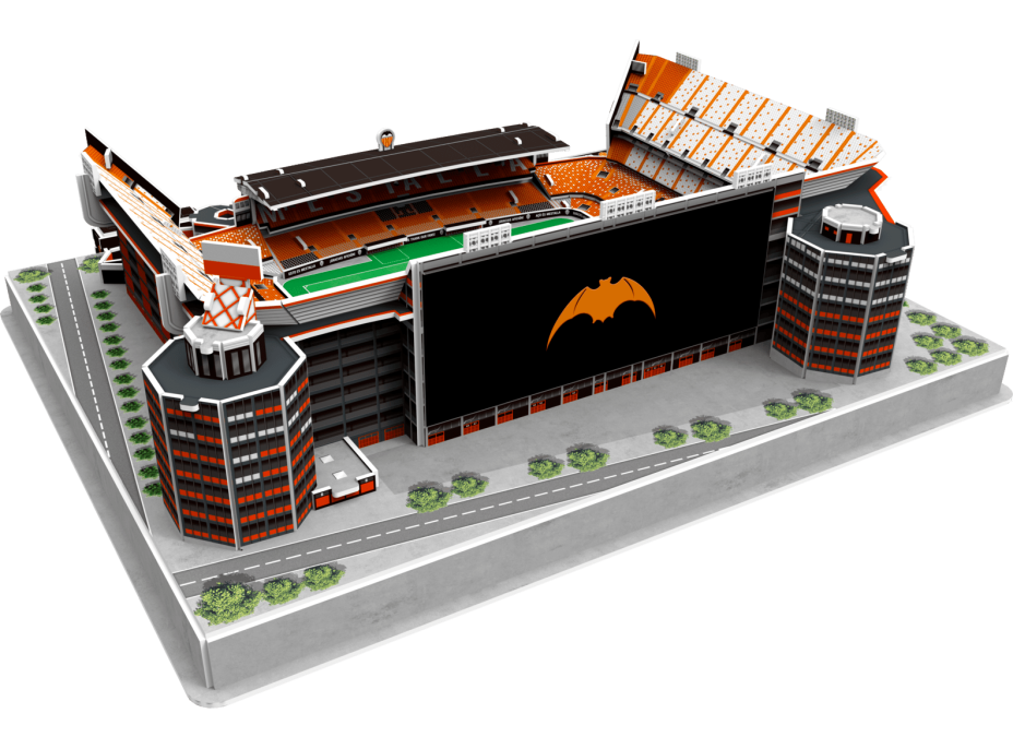 3D PUZZLE STADIUM Svítící 3D puzzle Stadion Mestalla - FC Valencia