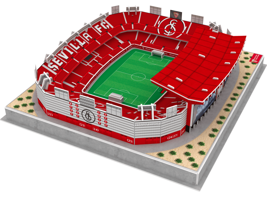 3D PUZZLE STADIUM Svítící 3D puzzle Stadion Ramón Sánchez-Pizjuán - FC Sevilla