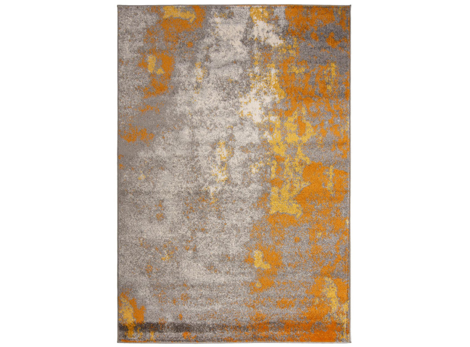 Moderní kusový koberec SPRING Splash - oranžový