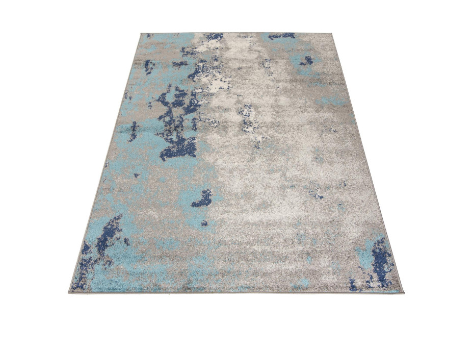 Moderní kusový koberec SPRING Splash - tyrkysový