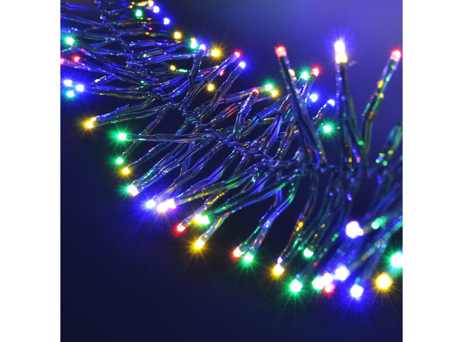 LED venkovní vánoční řetěz s dálkový ovládáním a zvukovým senzorem
