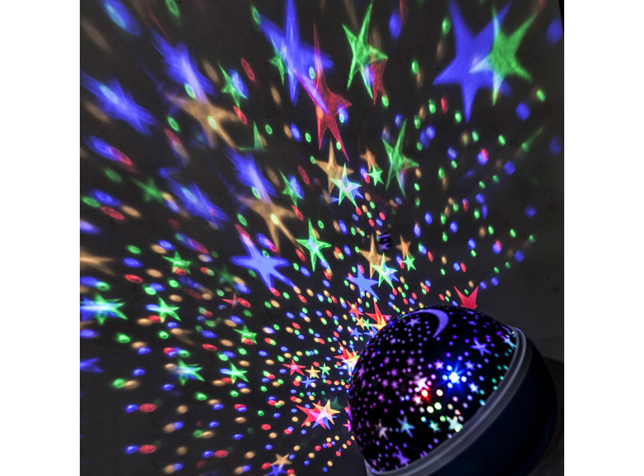 LED projekční koule - multicolor - 9 režimů