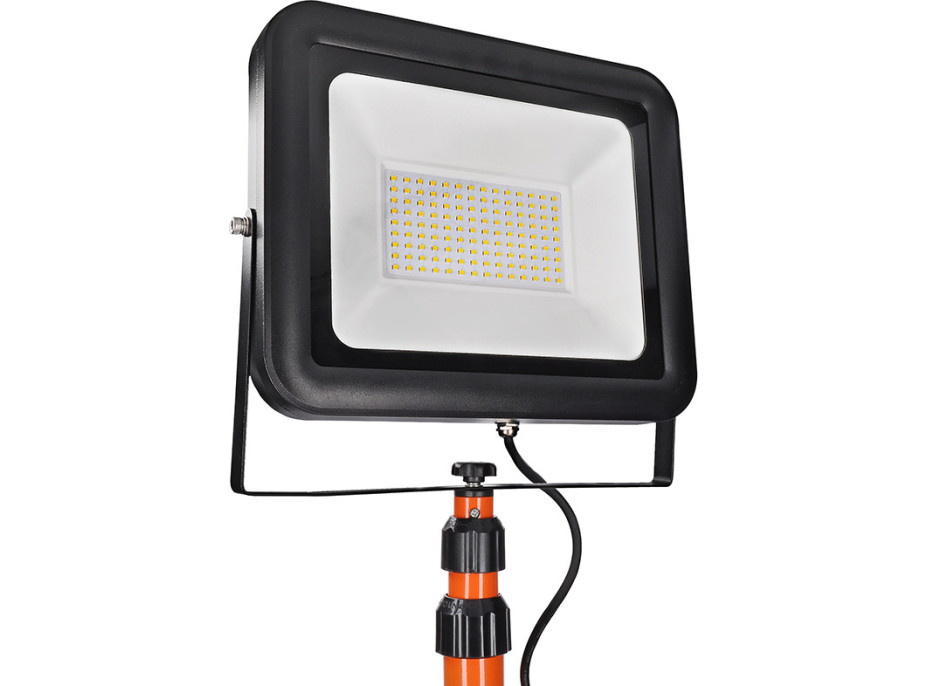 LED venkovní reflektor PRO s vysokým stojanem - 100W - 9200 lm