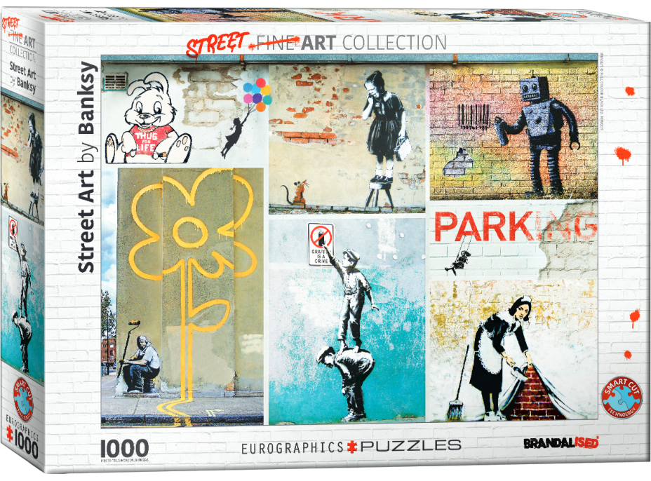 EUROGRAPHICS Puzzle Banksy 1000 dílků