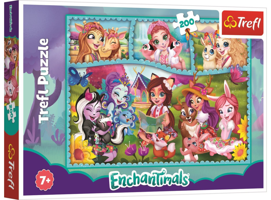 TREFL Puzzle Enchantimals 200 dílků